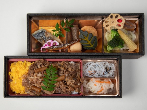 桔梗kikyou～黒毛和牛の牛ごぼう2段重～