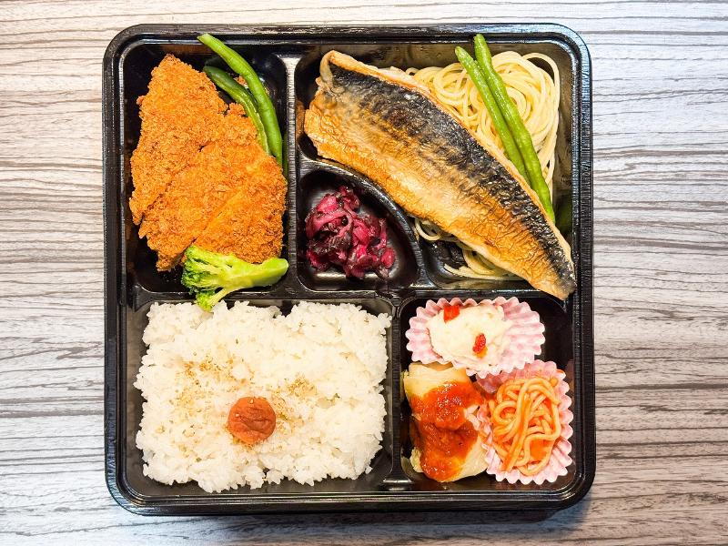 焼きサバ御膳（通常）白身フライ