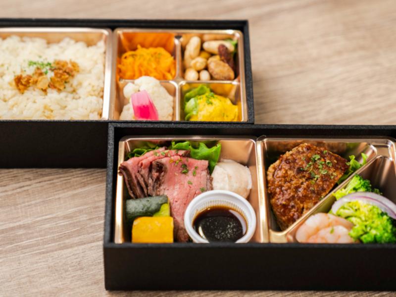 国産牛ローストビーフ＆ハンバーグ