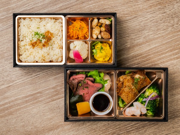 国産牛ローストビーフ＆スパイシーチキングリル