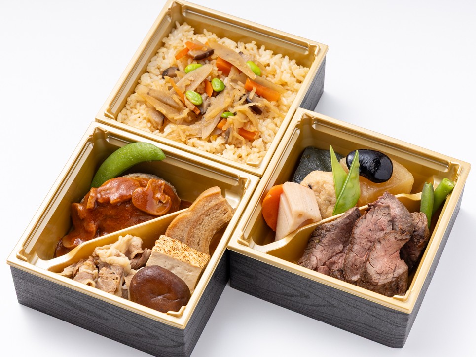 牛ハラミ＆牛ハンバーグ御膳