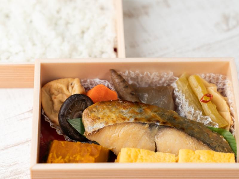 【佃浅2段膳】トロける炙りサワラ江戸甘味噌漬け