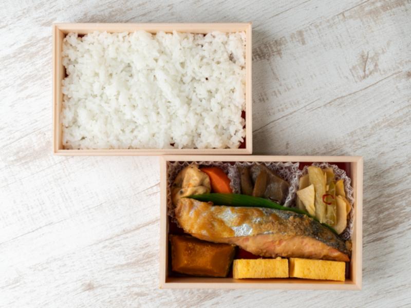 【佃浅2段膳】トロける炙り銀鮭江戸甘味噌漬け