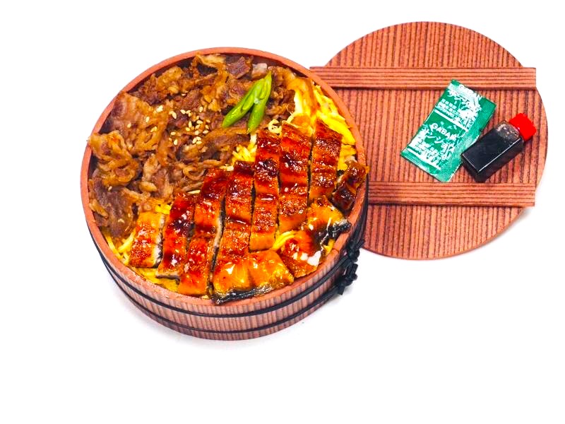 特選鰻と神戸牛釜めし