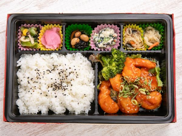 エビチリ弁当