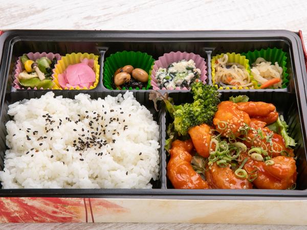 エビチリ弁当