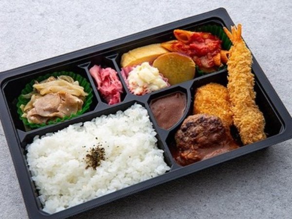自家製ハンバーグ弁当
