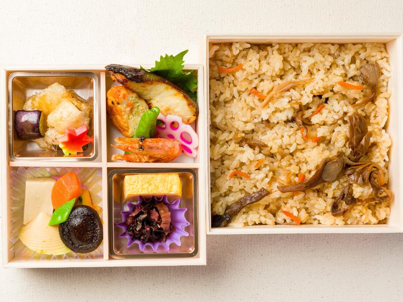 メダイ西京焼きとスズキのおろし餡かけ御膳