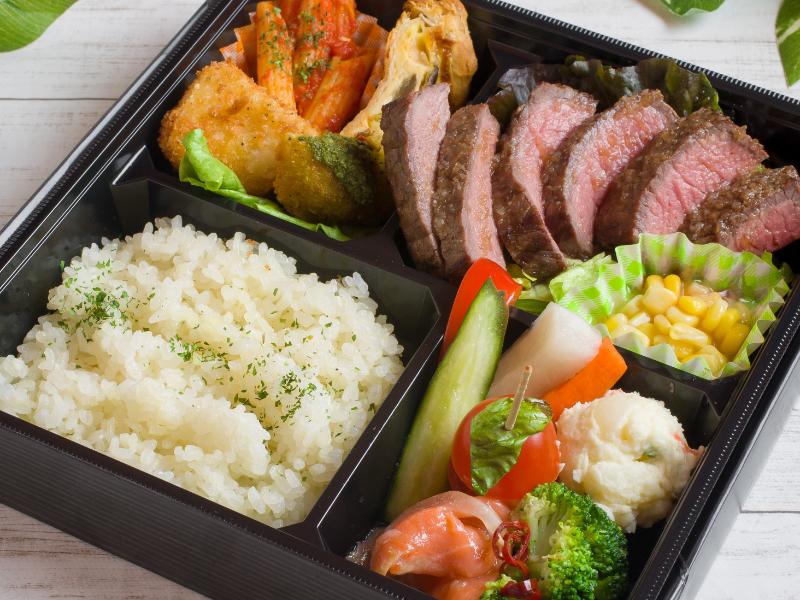 黒毛和牛ステーキ弁当
