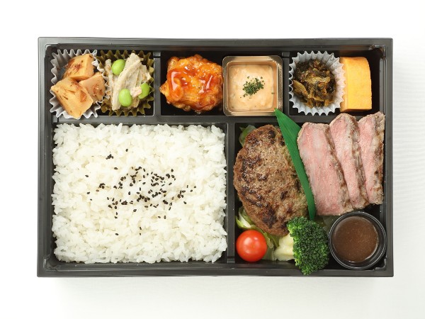 特選ステーキ＆ハンバーグ弁当
