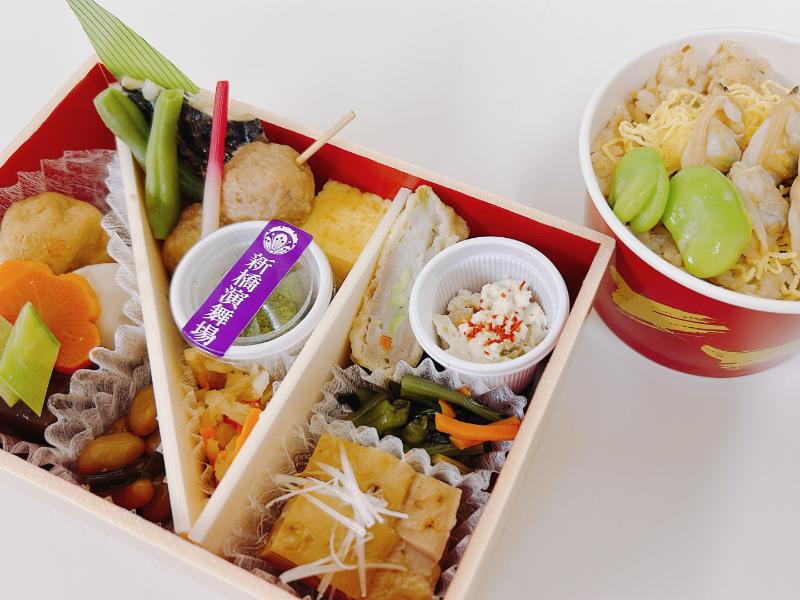 初夏限定　劇場幕の内～煮あさりと釜揚げシラスの茶飯膳～【5月1日～6月30日】