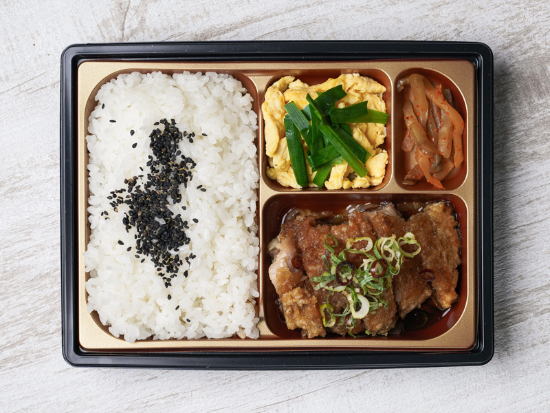 油淋鶏の中華弁当
