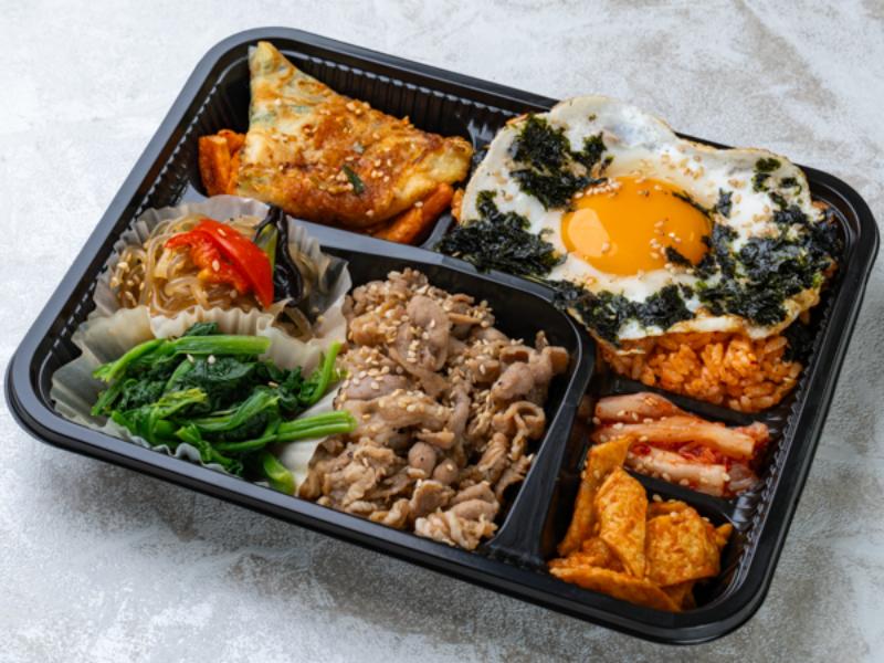 キムチチャーハンプルコギ弁当