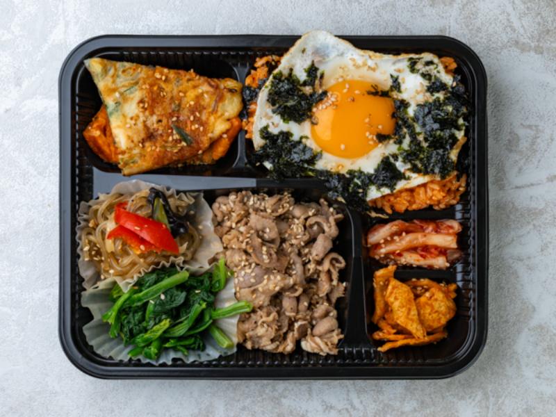 キムチチャーハンプルコギ弁当