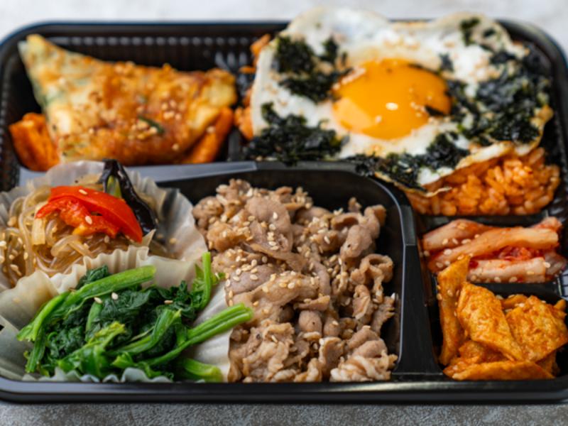 キムチチャーハンプルコギ弁当