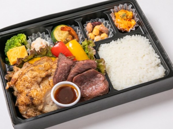 ブラックアンガスサーロインステーキ＆若鶏のグリル