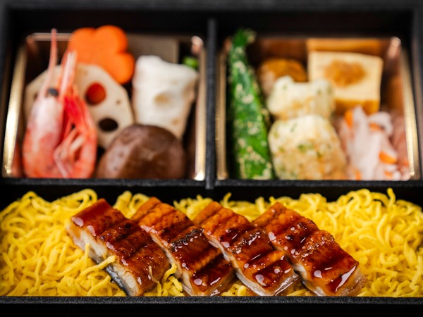 うなぎちらし重の懐石弁当