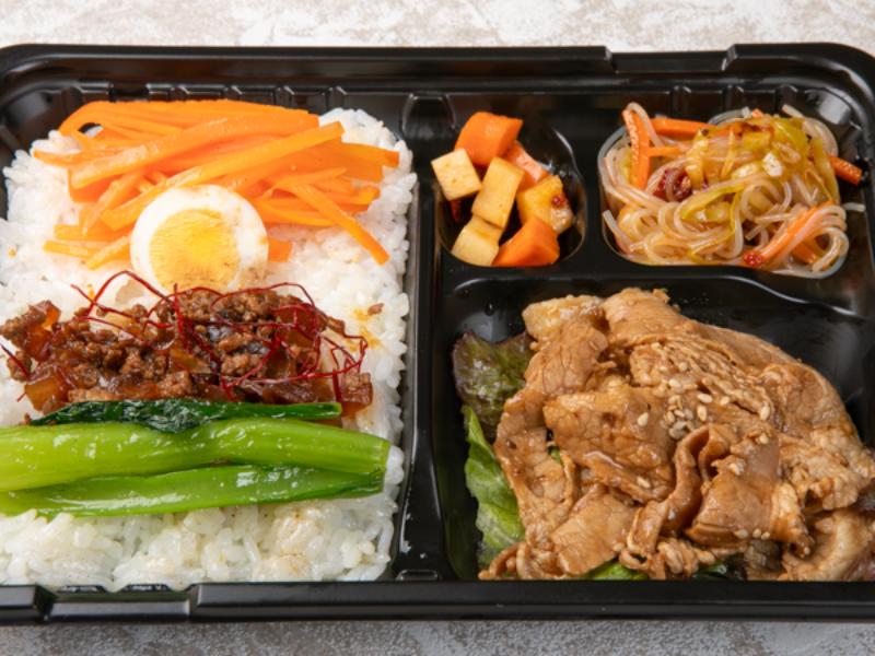 豚バラ和風焼肉弁当