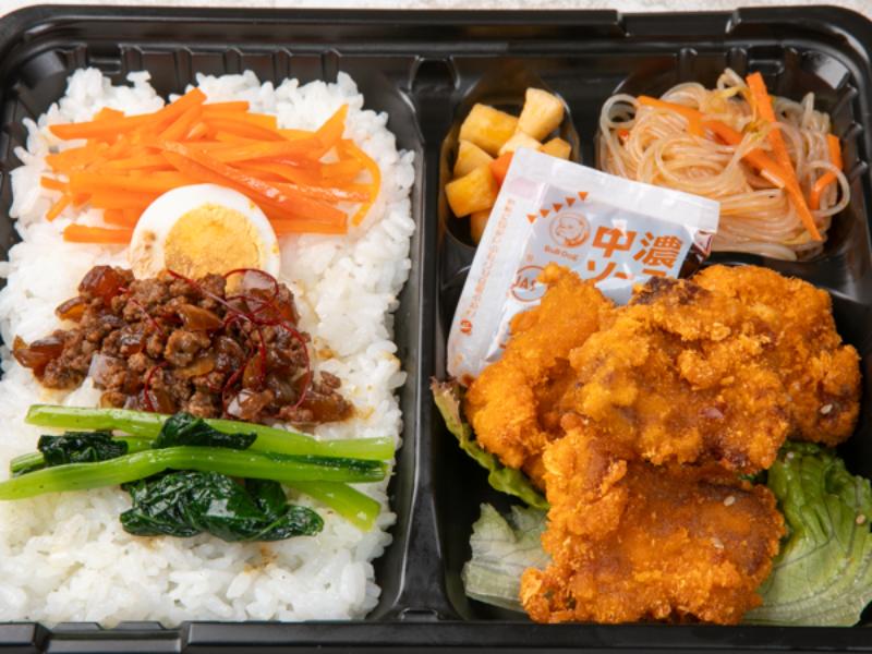 マグロカツ弁当