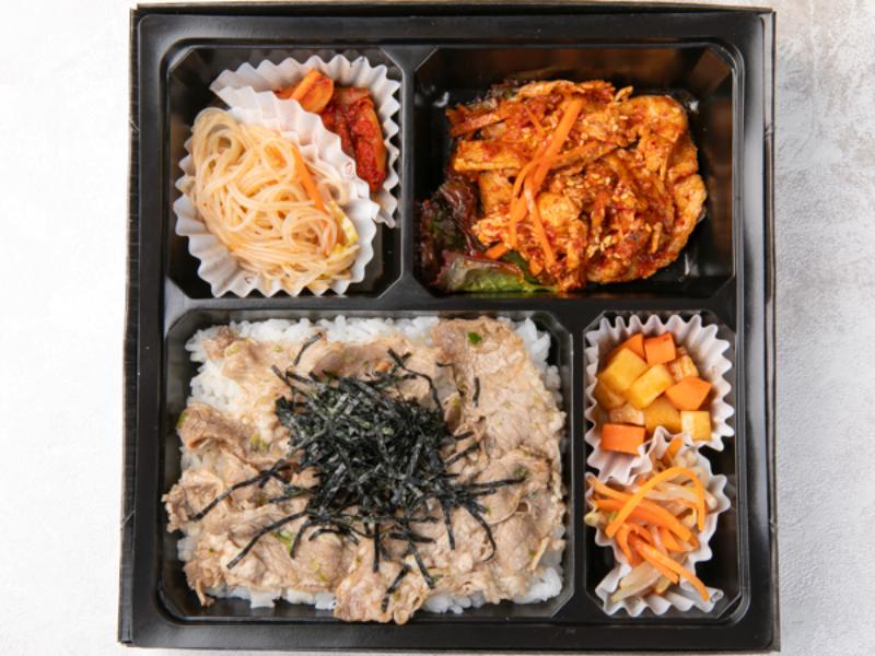 【豪快2品】牛焼肉ネギ塩ダレ&豚の焼肉甘辛ダレ焼肉