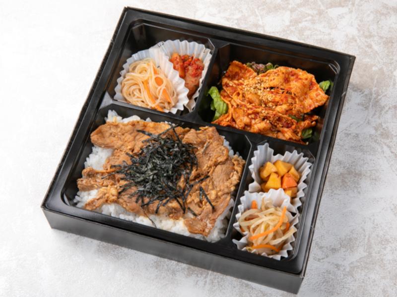 【豪快2品】牛焼肉の和風ダレ&豚バラ甘辛ダレ焼肉