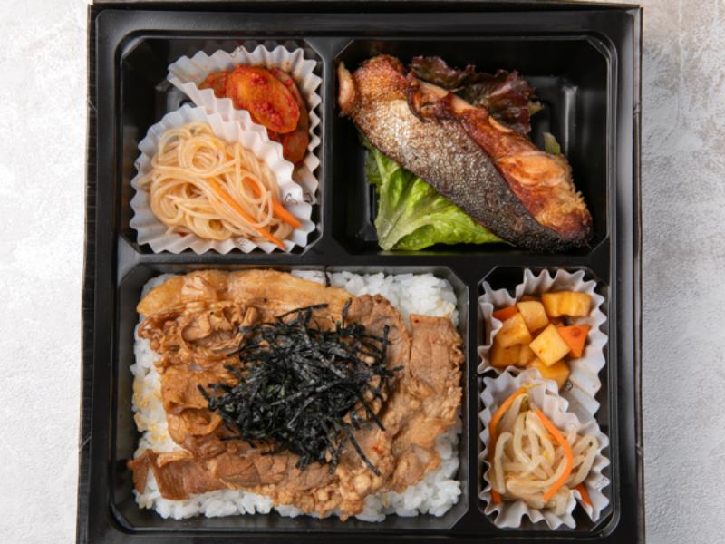 【肉×魚】牛バラ焼肉の和風ダレ&鮭タレ焼き