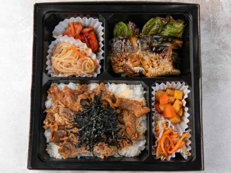 【肉×魚】牛バラ和風ダレ&鯖照り焼き