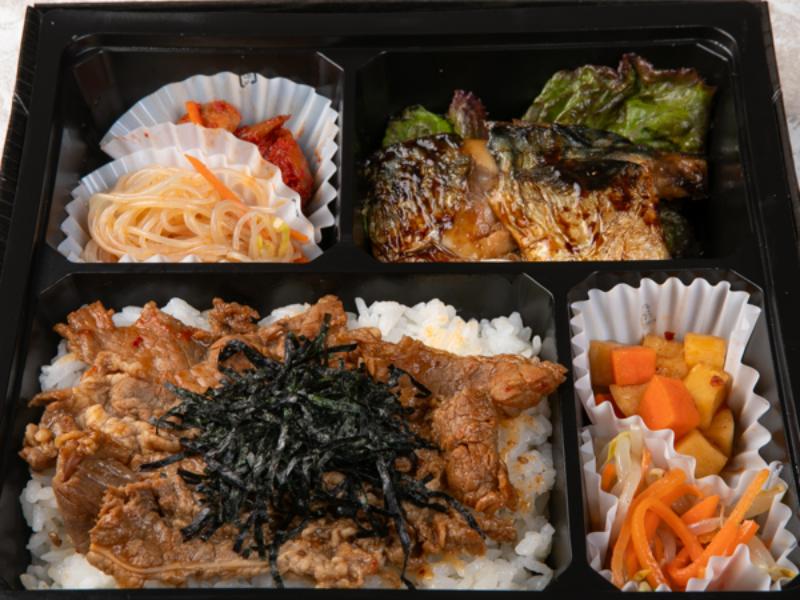 【肉×魚】牛バラ和風ダレ&鯖照り焼き