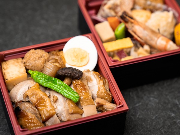 （新）かしわのすき焼重 二段弁当