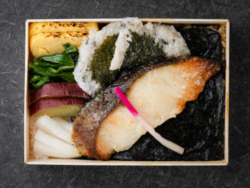 銀鱈西京焼きの海苔弁