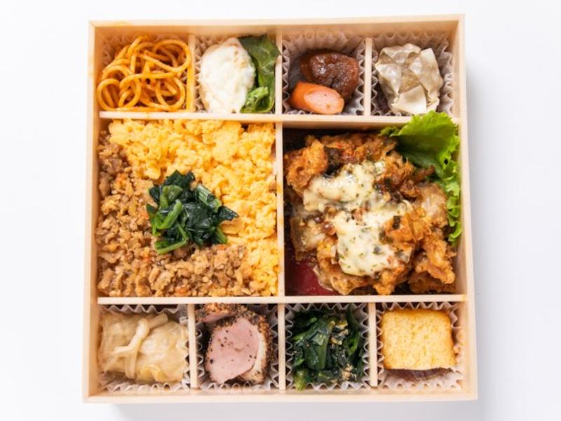 三色ご飯＆チキン南蛮弁当