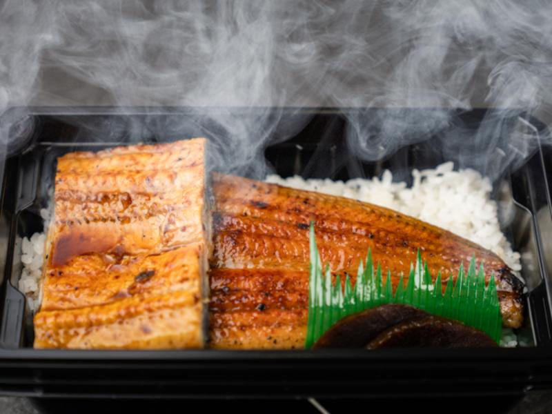 【温まるJet Chef弁当】　築地の最高級うな重　葵