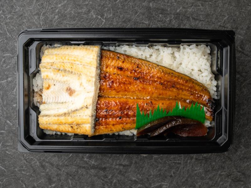 【温まるJet Chef弁当】　築地の最高級うな重　白蒲葵