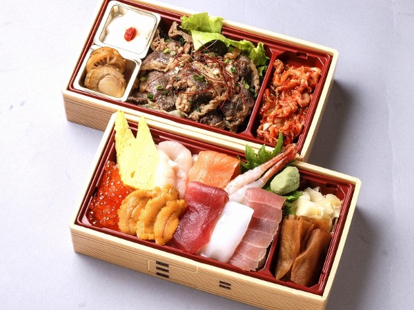 特撰極上ちらしと牛カルビ焼き御膳