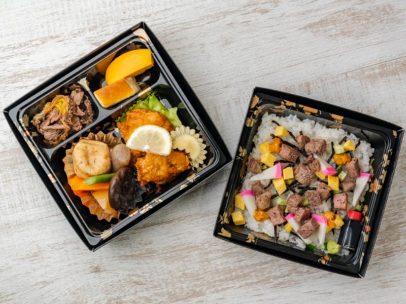 常陸牛鉄火チラシ弁当 【うにのせ】