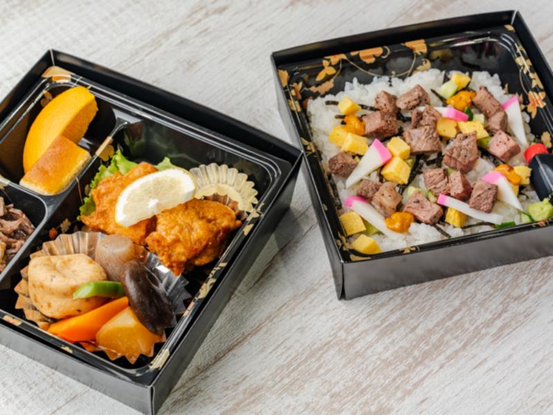 常陸牛鉄火チラシ弁当 【うにのせ】