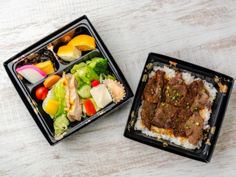 常陸牛のカルビ弁当