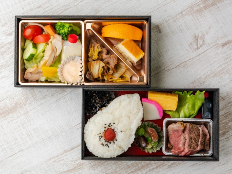 常陸牛ロースステーキ弁当