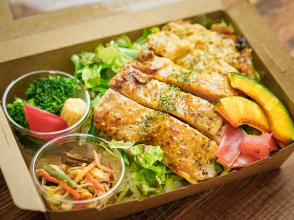 ハニーマスタードチキンライス