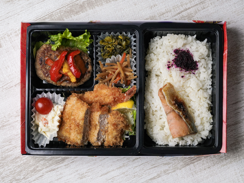 厳選ヒレかつ＆ハンバーグ膳