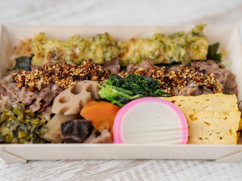 国産黒毛和牛あぶり焼き海苔弁当