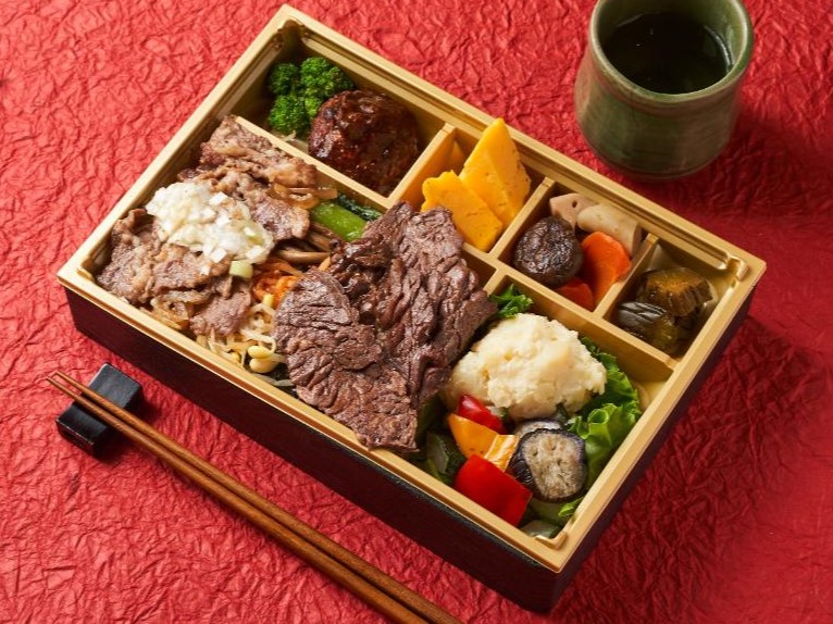 ハラミ＆炭焼きネギ塩カルビ御膳