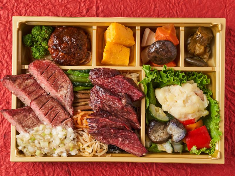 特A和牛イチボ＆特A厚切り霜降り牛たん御膳