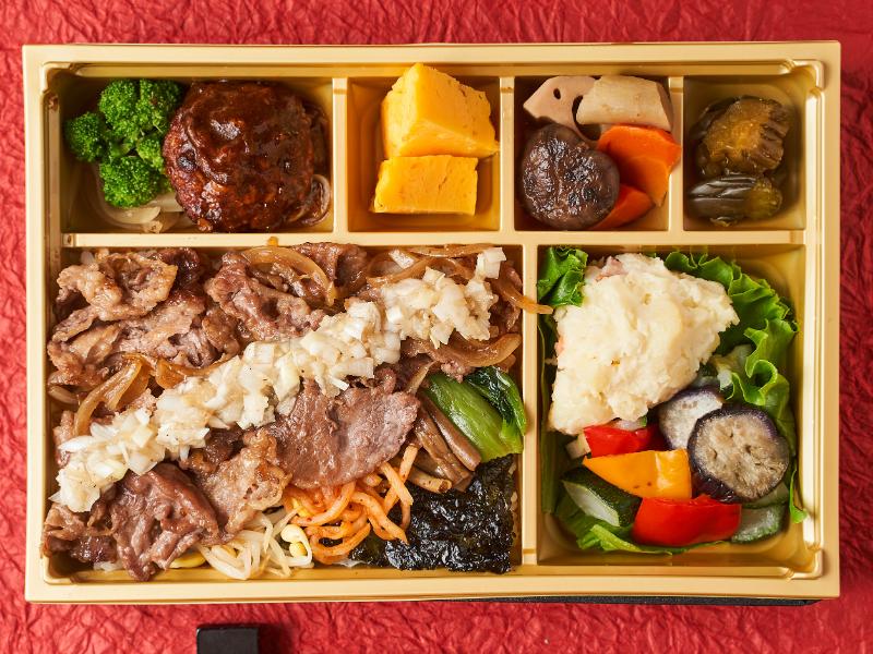 炭焼きネギ塩カルビ御膳