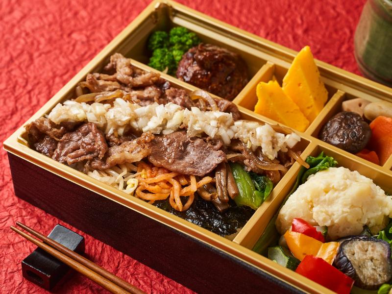 炭焼きネギ塩カルビ御膳