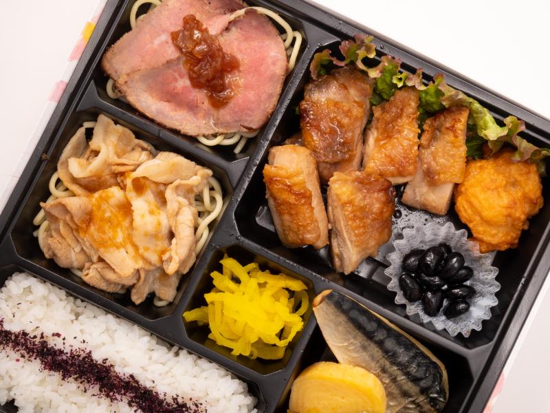 3種の豪華肉づくし【あっさりメイン】弁当