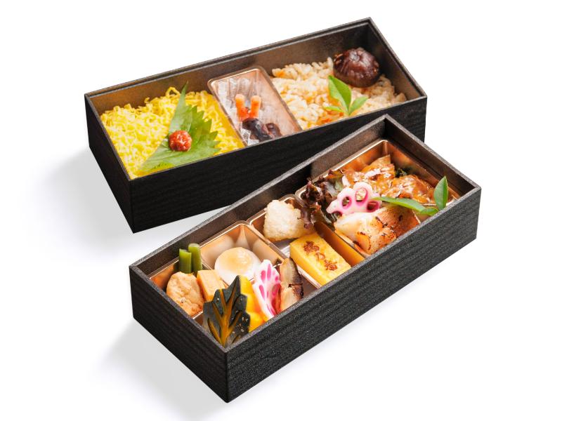 極味噌使用のふんわり赤魚西京味噌焼きと鶏西京焼きの五目炊き込み二段懐石御膳