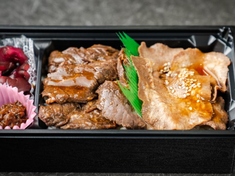 牛たんと牛ハラミ焼肉弁当