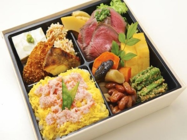 㐂船 和牛ローストビーフとかに飯弁当