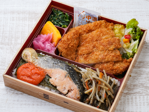 豚ロースかつ海苔幕の内